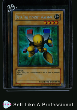 BETA THE MAGNET WARRIOR YU-GI-OH DOR-E002 2003 ENGLISH - Image 1
