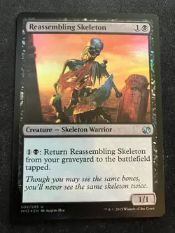 MTG [FOIL] Reassembling Skeleton {Modern Masters 2015} - NM - Image 1