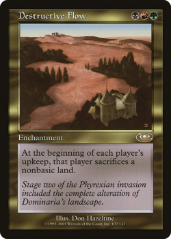 Destructive Flow #102 (MP) Planeshift PLS Magic MTG - Image 1