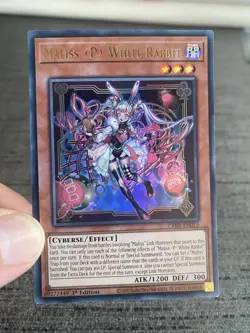 Carte Yu-gi-oh! Maliss P White Rabbit CRBR-EN015 Ultra Rare Francais - Image 3