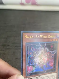 Carte Yu-gi-oh! Maliss P White Rabbit CRBR-EN015 Ultra Rare Francais - Image 4