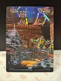 Trouble in Pairs (Borderless) Teenage Mutant Ninja Turtles Source Material Foil - Image 1