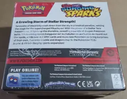 Pokemon TCG Surging Sparks Booster Box Factory Sealed - Dented Corner - Image 4