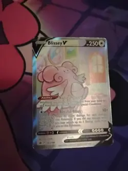 Pokemon Blissey V 183/198 Chilling Reign Ultra Rare Full Art Holo 250 HP English - Image 1