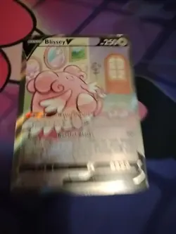 Pokemon Blissey V 183/198 Chilling Reign Ultra Rare Full Art Holo 250 HP English - Image 4