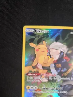Pokemon TCG Sleepy Pikachu TG05/TG30 Lost Origin Trainer Gallery Holo Card NM - Image 2
