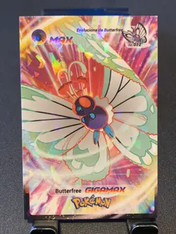 2024 Pokemon Card Database 2: Butterfree GIGAMAX (Cracked Ice Holo) (NM) - Image 1