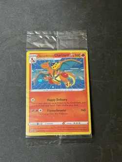 Sealed Special Delivery Charizard Holo Pokemon Sword & Shield Black Star SWSH075 - Image 1