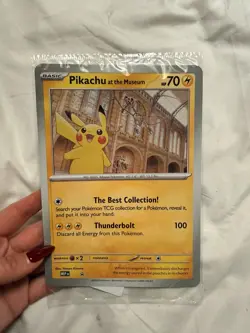 Pikachu At The museum - Sealed - Pokemon x National History Museum - oversize✅ - Image 1