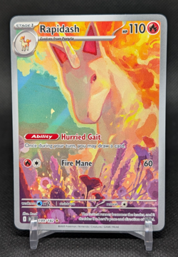 Rapidash 189/182 Sv10: Destined Rivals Illustration Rare 2025 Pokemon TCG - Image 1