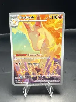 Pokemon Rapidash 189/182 Sv10: Destined Rivals Holo - Image 2