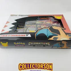 Pokemon TCG Celebrations Collection Lance's Charizard V Box 820650101625 - Image 3