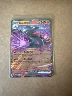 2026 Pokemon Perfect Me03: Order Salazzle ex 016/088 Holo Double Rare Near Mint - Image 1