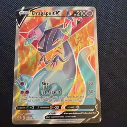 Pokemon TCG SWSH02: Rebel Clash #183/192 Dragapult V (Full Art) Holo_ - Image 1