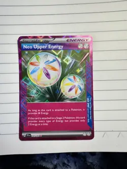Neo Upper Energy 162/162 ACE SPEC Temporal Forces Pokemon Card NM Holo - Image 1