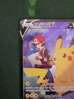 Pokemon Pikachu V TG16/TG30 Swsh11: Lost Origin Trainer Gallery Ultra Rare Holo - Image 4