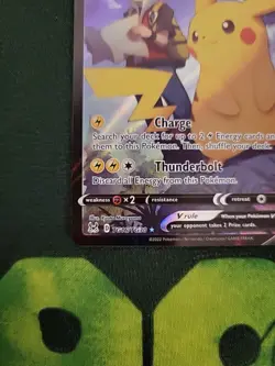Pokemon Pikachu V TG16/TG30 Swsh11: Lost Origin Trainer Gallery Ultra Rare Holo - Image 5