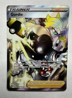 Gordie TG24/TG30 Silver Tempest Trainer Gallery Ultra Rare Pokemon TCG Card - Image 1