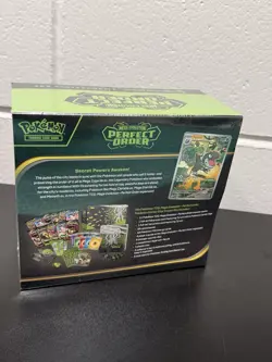 Pokemon Center Exclusive Elite Trainer Box Mega Evolution Perfect Order ETB🟢⚫ - Image 4