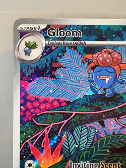 Gloom 0198 / 0197 Illustration Rare Pokemon TCG OBsidian Flames - Image 2