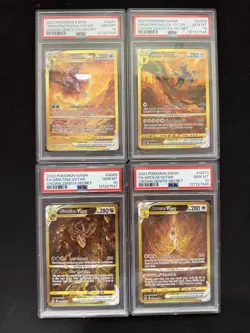 Pokemon Crown Zenith Gold VSTAR PSA 10 Sequential Arceus Dialga Palkia Giratina - Image 1
