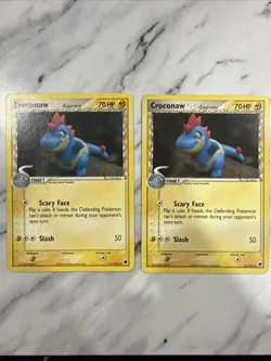 Croconaw 27/101 2006 Dragon Frontiers Uncommon Card MP - Image 1