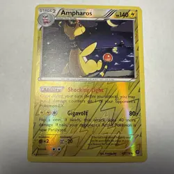 Ampharos Pokemon Card XY Steam Siege Reverse Holo 40/114 - Image 1