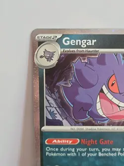 Gengar #57/91 Cosmos Holo Pokemon Card TCG Halloween Trick Or Trade 2024 57/91 - Image 3