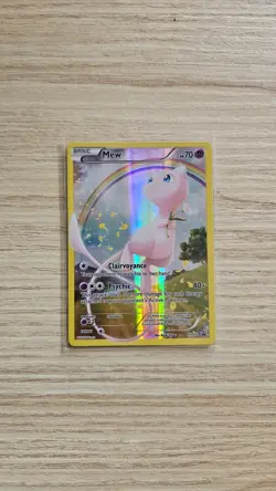 Mew XY110 - XY Black Star Promo Holo Foil Full Art Pokemon Card - Image 1