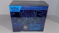 Phantasmal Flames Elite Trainer Box ETB Pokemon TCG New Factory Sealed - Image 1