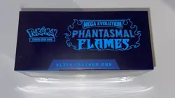 Phantasmal Flames Elite Trainer Box ETB Pokemon TCG New Factory Sealed - Image 2