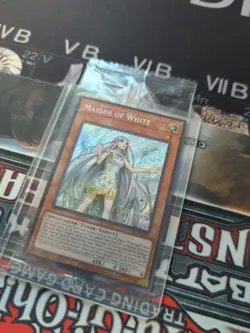 Maiden Of White SDWD-EN041 •SEALED• Secret Rare 1st Edition Structure Deck - Image 4