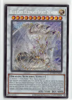 Blue-Eyes White Destiny Secret Rare SDWD-EN043 Blue-Eyes Ultimate Spirit Dragon - Image 1