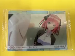 The Quintessential Quintuplets 2 SEALED Anime Wafer Card Nino S07 2611539 JPN M! - Image 1