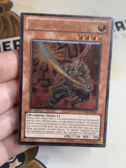 STOR-EN021 Legendary Six Samurai - Enishi Ultimate Rare 1st Edition YuGiOh NM EU - Image 2