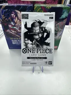 Welcome Pack Vol.2 One Piece Promo Card Sealed English - Image 1
