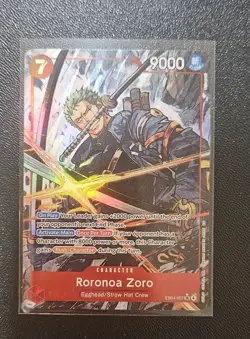 One Piece Roronoa Zoro EB04-007 ALT ART ENGLISH OP15 - Image 1