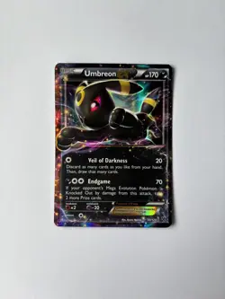 Umbreon EX Pokemon Card - 2016 Fates Collide Holo Rare 55/124 - Image 1