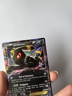 Umbreon EX Pokemon Card - 2016 Fates Collide Holo Rare 55/124 - Image 4