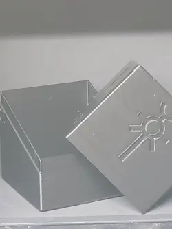 3d Printed 100+ Card Deck Box - Necrons (Mono-Black) Theme [DECK BOX ONLY] WH40K - Image 4