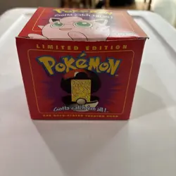 23k Gold Plated Jigglypuff Trading Card 1998 - Image 3