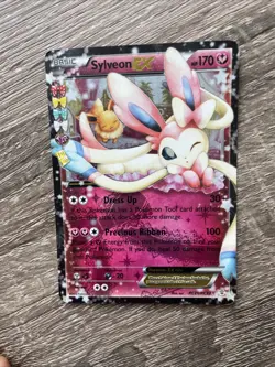 Pokemon TCG Sylveon EX RC21-32 Generations Radiant Collection Ultra Rare Card - Image 1