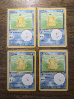 Psyduck #65 1st Edition Team Rocket LP (SINGLE CARD) - Image 1
