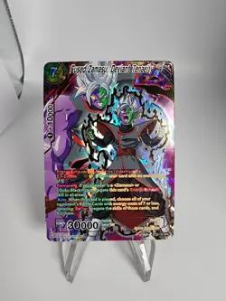 Fused Zamasu, Deviant Tenacity BT23-135 SPR Special Rare Gold Dragon Ball Card - Image 1