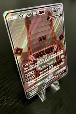 Pokemon TCG Stakataka GX 159/168 SM Celestial Storm Full Art Holo NM+ - Image 2