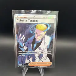 Pokemon Colress’s Tenacity Full Art Trainer 087/064 Shrouded Fable - Image 1