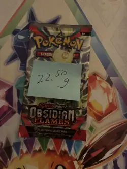 VERY HEAVY! 22.50Gram Obsidian Flames Pokemon TCG Factory Sealed Booster Pack!!! - Image 2