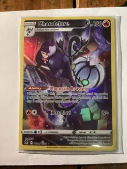 Chandelure TG04/TG30 Ultra Rare SWSH11: Lost Origin Trainer Gallery Pokemon TCG - Image 1