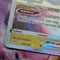 Hisuian Goodra VSTAR Foil Lost Origins 136/196 NM/LP Pokemon TCG - Image 2