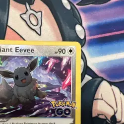 Pokemon TCG Radiant Eevee SWSH230 Promo Shiny Holo Rare Pokemon Go - Image 2